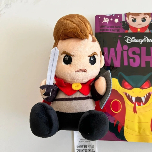 Disney Parks Wishables Plush Good Vs Evil D23 - Prince Phillip - Picture 2 of 4
